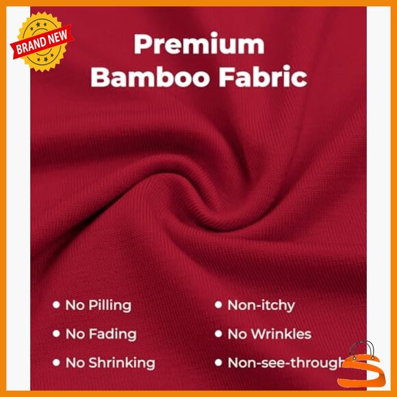 Sleeveless Bamboo Viscose Pajama Set, Capri Pants, Cooling Sleepwear, X-Large - Picture 6 of 7